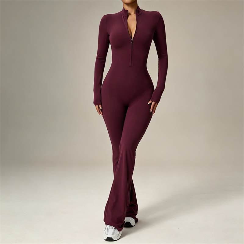 Yoga Fitness Jumpsuit - TRY TO BN بدلة يوغا نسائية