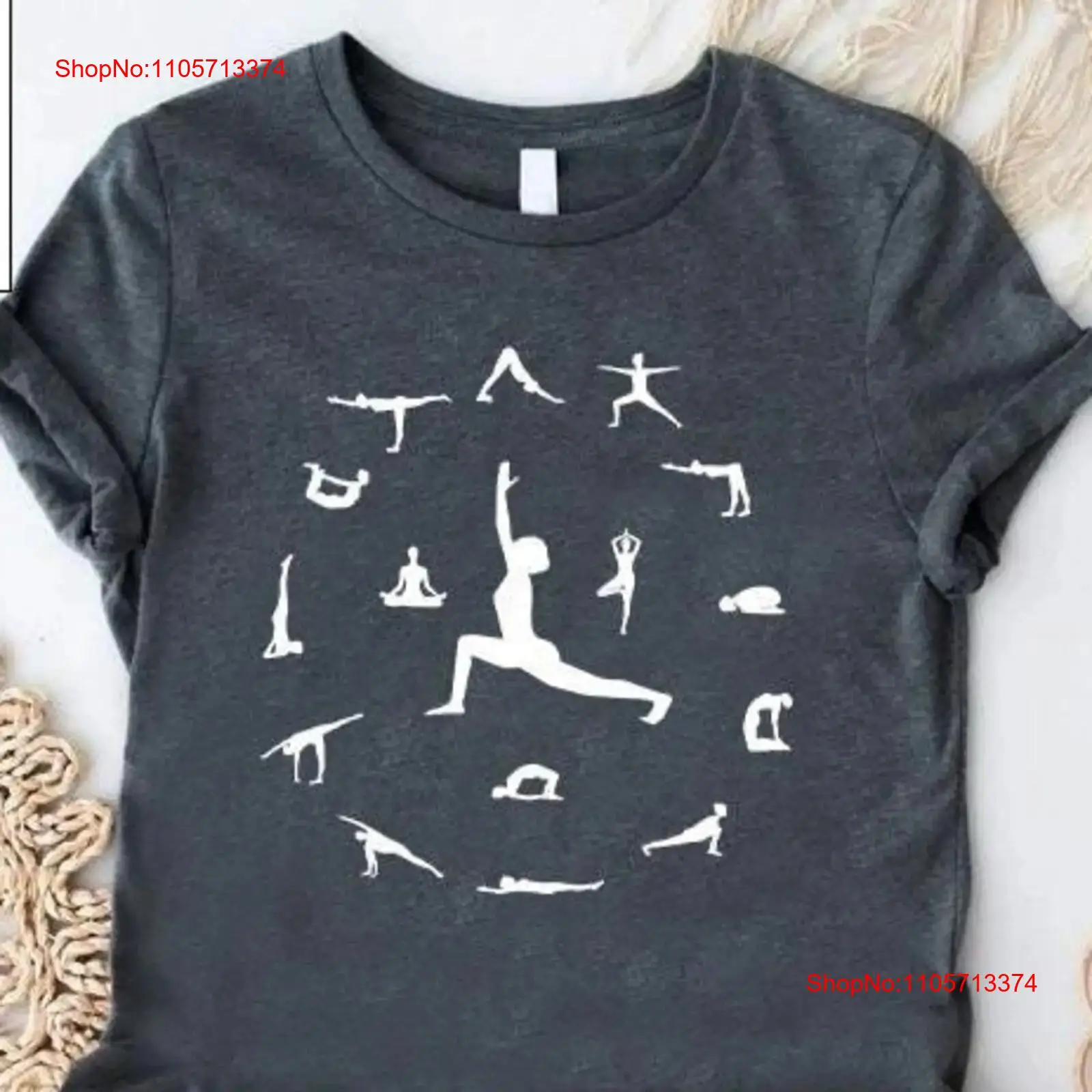 Yoga And Fitness Instructor - تي شيرت يوغا روحاني للمدربين والمعلمات