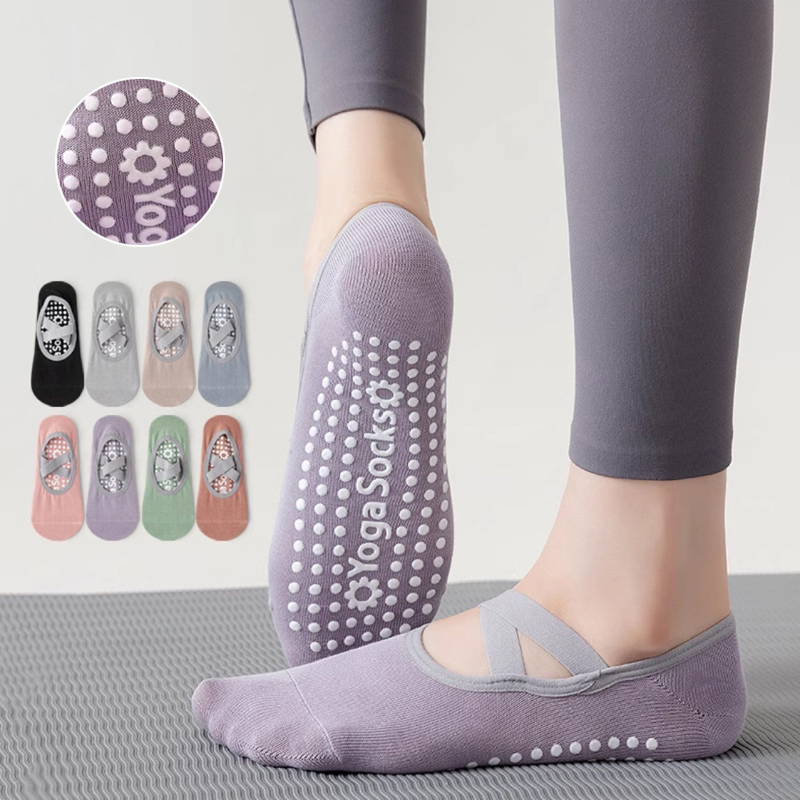 Fitness Yoga Pilates - تنفس منشفة أسفل اليوغا الجوارب النساء