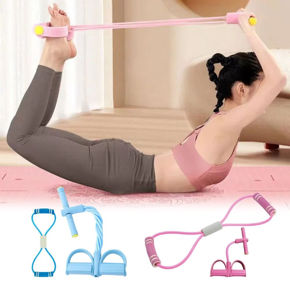 Yoga Pedal Puller Fitness Equipment - 6-أنبوب المقاومة العصابات أجهزة لياقة بدنية