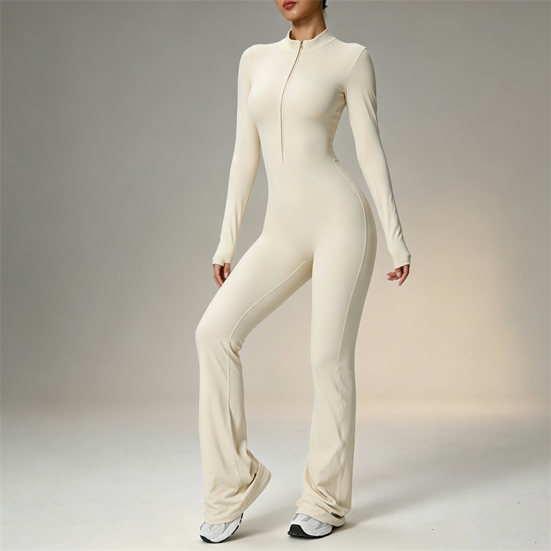 TRY TO BN بدلة يوغا نسائية قطع - مراجعة Yoga Fitness Jumpsuit وسعره