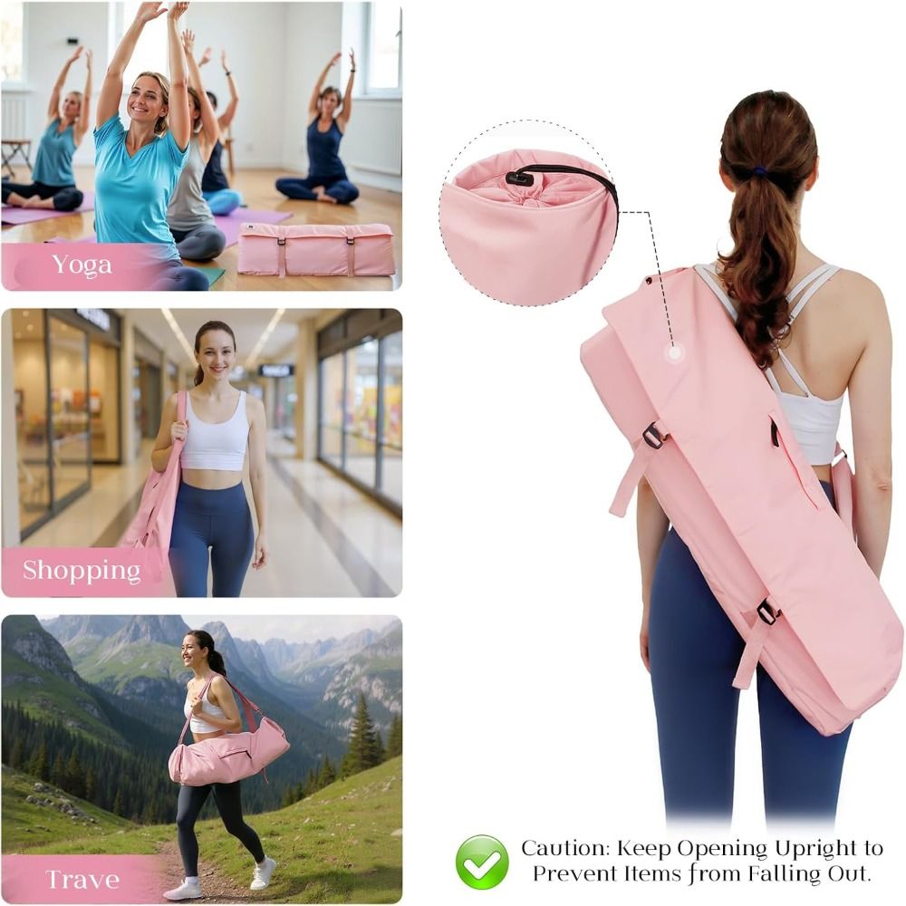 حقيبة جديدة مقاومة للماء لحمل  - مراجعة Yoga And Fitness Mat وسعره