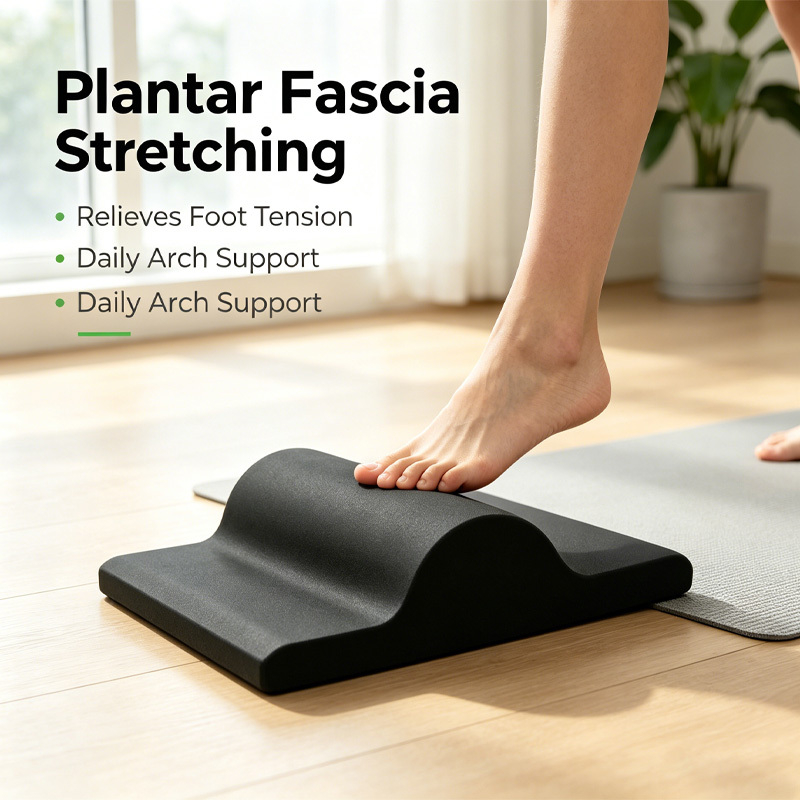 لوح تدريب من الفوم طويل ومنحني - مراجعة Yoga Fitness Board وسعره