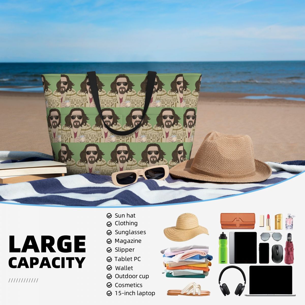 حقيبة The Dude-The Big Lebowsk - مراجعة Yoga Fitness Dude وسعره