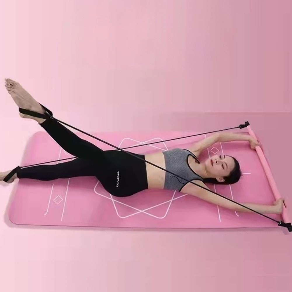 عصا بيلاتس مرنة ومتينة، معدات  - مراجعة Yoga Pedal Puller Fitness Equipment وسعره