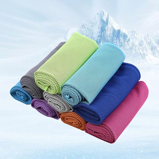 منشفة تبريد رياضية ذات إحساس ف - مراجعة Yoga Fitness Gym وسعره
